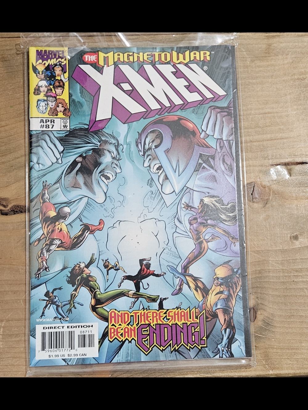 X-Men The Magneto War #87 Comic Book - Colorful Cover